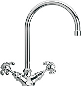 Paini Ornellaia Смеситель для кухни поворотный излив, на 1 отв., высота излива 18 см, цвет: хром 87CR572KM