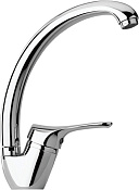 Paini Dilos Смеситель для кухни с поворотным изливом, высота излива 20,5 см, цвет: хром 76CR570KM
