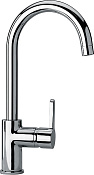 Paini Arena Смеситель для кухни, высота излива 26,3 см, без донного клапана, цвет: хром 92CR572LLFTKM