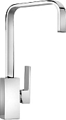 Paini Dax-DaxR Смеситель для кухни с поворотным изливом, высота излива 26,5 см, цвет: хром 84CR572RKM