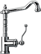 Paini Duomo Смеситель для кухни, высота излива 21 см, без донного клапана, цвет: хром 88CR572KM