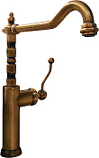 Paini Duomo Смеситель для кухни с высоким изливом 28,5 см, цвет: состаренная бронза 88F3572LL2SKM