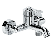 Remer Atelier Смеситель для ванны с душем, излив 13,6 см, цвет: cromo AL05