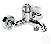 Remer Atelier Смеситель для ванны с душем, излив 13,6 см, цвет: bianco opaco AL05BO