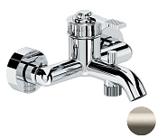 Remer Atelier Смеситель для ванны с душем, излив 13,6 см, цвет: visual inox AL05XV