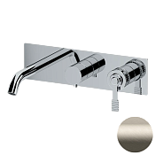 Remer Atelier Смеситель для ванны встраиваемый 3 потребителя с внутренней частью, цвет: visual inox AL54D3XV