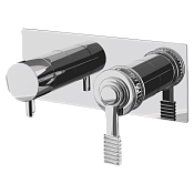 Remer Atelier Смеситель для ванны встраиваемый на 2 потребителя, с встраиваемой частью, цвет: cromo AL92Z