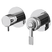 Remer Atelier Смеситель для ванны встраиваемый, 2 потребителя, с встраиваемой частью, цвет: cromo AL92ZP