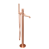 Remer Chrono Смеситель для ванны напольный, излив 18 см, со скрытой частью, цвет: rame spazzolato CH08RP