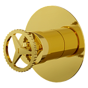 Remer Chrono Смеситель для душа встраиваемый, 1 потребитель, с встраиваемой частью, цвет: oro lucido CH30LDO