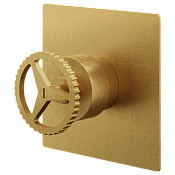 Remer Chrono Смеситель для душа встраиваемый, с встраиваемой частью, цвет: oro spazzolato CH30QBG