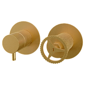 Remer Chrono Смеситель для ванны, 2 потребителя, с внутренней частью, цвет: oro spazzolato CH92ZPBG