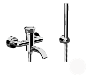 Remer Element Смеситель для ванны с душем, цвет: bianco opaco ET02BO