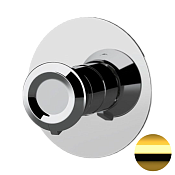 Remer Element Смеситель для душа встраиваемый 1 потребитель, с встраиваемой частью, цвет: oro lucido ET30LDO