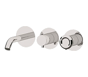 Remer Element Смеситель для ванны встраиваемый, 3 потребителя, с встраиваемой частью, цвет: cromo ET54D3P