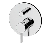 Remer Metrica Смеситель для ванны встраиваемый на 2 потребителя, с встраиваемой частью, цвет: cromo MC09H