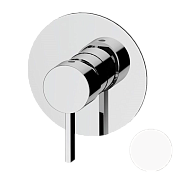 Remer Metrica Смеситель для душа встраиваемый, с встраиваемой частью, цвет: bianco opaco MC30LBO