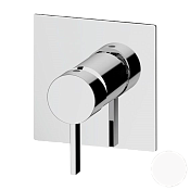 Remer Metrica Смеситель для душа встраиваемый, с встраиваемой частью, цвет: bianco opaco MC30QBO