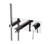 Remer Minimal Смеситель для ванны встраиваемыйизлив, лейка, с встраиваемой частью, цвет: cromo N04