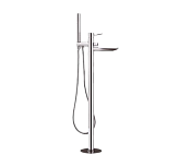 Remer Minimal Смеситель для ванны напольный, излив 18,8 см, со скрытой частью, цвет: cromo N08