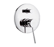 Remer Minimal Смеситель для ванны встраиваемый на 2 потребителя, с встраиваемой частью, цвет: cromo N09