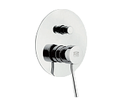 Remer Minimal Смеситель для ванны встраиваемый, 2 потребителя, с встраиваемой частью, цвет: cromo N09L