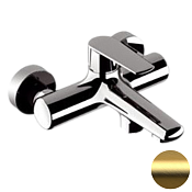 Remer Vanity Смеситель для ванны с душем, цвет: oro spazzolato V05BG