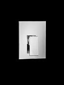 Almar Square Смеситель для душа, внешняя часть на 1 потребитель, цвет: chrome E186511.CR