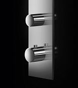 Almar High Flow Square Термостат для душа, внешняя часть на 1 потребитель, цвет: chrome E180071.CR