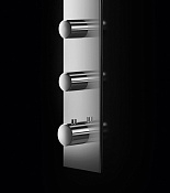 Almar High Flow Square Термостат для душа, внешняя часть на 2 потребителя, цвет: chrome E180072.CR