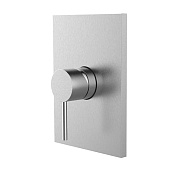 Almar Core Square Смеситель для душа, внешняя часть на 1 потребитель, цвет: brushed stainless steel E186581.316