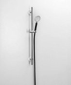 Almar Posh Душевой гарнитур: ручная лейка Posh, шланг 150 см, штанга 100 см, цвет: chrome E144065.CR