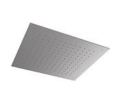 Almar Square 500 Потолочный душ 49,8х49,8 см, встраиваемый, 1 режим, цвет: brushed stainless steel E044024.316