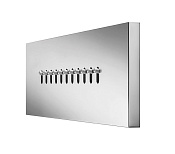 Almar Body Jets Душевая форсунка встраиваемая 25х8h см, цвет: brushed stainless steel E044246.316