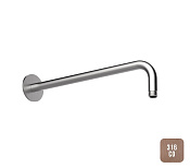 Almar Round Кронштейн для верхнего душа настенный 35 см, цвет: brushed copper E021093.CO316