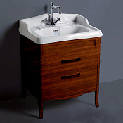 Simas Arcade Тумба под раковину AR834, напольная 73х54х80,5h см, 2 ящика, цвет: noce ARM1 noce/cr