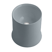 Simas Sharp Раковина чаша 42х42 см, без перелива и отверстия под смеситель, цвет: cemento matt SH10 cemento matti*0