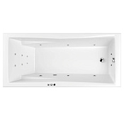 Whitecross Palace Ванна гидромассажная Smart 170х75 см, на каркасе, цвет: белый глянцевый 0104.170075.100.SMART.CR