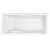 Whitecross Palace Ванна гидромассажная Soft 170х75 см, на каркасе, цвет: белый глянцевый 0104.170075.100.SOFT.WH