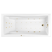 Whitecross Palace Ванна гидромассажная Ultra 170х75 см, на каркасе, цвет: белый глянцевый 0104.170075.100.ULTRA.GL