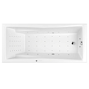 Whitecross Palace Ванна гидромассажная Nano 180х80 см, на каркасе, цвет: белый глянцевый 0104.180080.100.NANO.CR