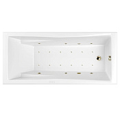 Whitecross Palace Ванна гидромассажная Relax 180х80 см, на каркасе, цвет: белый глянцевый 0104.180080.100.RELAX.BR