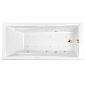 Whitecross Palace Ванна гидромассажная Relax 180х80 см, на каркасе, цвет: белый глянцевый 0104.180080.100.RELAX.GL