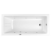 Whitecross Wave Ванна гидромассажная Line Nano 160х70 см, на каркасе, цвет: белый глянцевый 0101.160070.100.LINENANO.CR