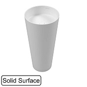 Whitecross Air Раковина напольная без отверстия под смеситель, 40,5х82,5h см, цвет: белый матовый 0738.040040.200