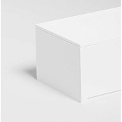 Whitecross Экран для ванны боковой, 80х56 h см, цвет: белый глянцевый 1101.08056.100