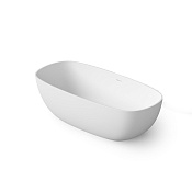 Dea Design Modern Ванна из Solid Surface отдельностоящая 180x85 см, композит, цвет: белый матовый DD8666 1800 18