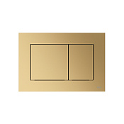 Tece Now Кнопка смыва для унитаза, пластик, цвет: латунь металлик 9240419