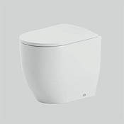 ArtCeram Monet Унитаз приставной 36x54 см, смыв торнадо, покрытие Saniglaze, цвет: glossy white MNV003 01 00