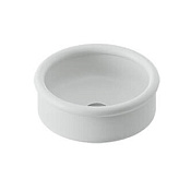 ArtCeram Brera Раковина чаша d43x15h см, без перелива, цвет: glossy white BRL001 01 00